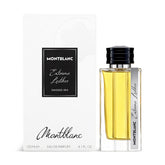Montblanc Extreme Leather Eau de Parfum 125ML bottle with bold leather and woody notes – Fantasy Centre Doha Qatar.