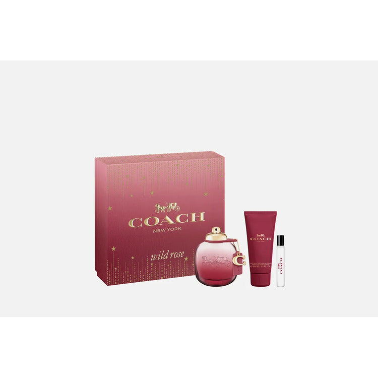 Gift Set Coach Wild Rose Edp 90ML