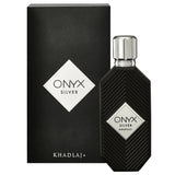 Khadlaj Onyx Silver Eau de Parfum 100ML unisex perfume at Fantasy Centre Qatar