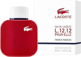 LACOSTE Women's L.12.12 French Panache Pour Elle Eau De Toilette 90ml