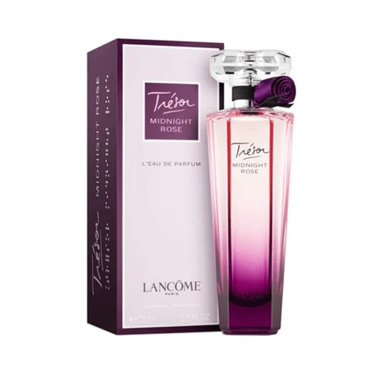 Lancôme Trésor Midnight Rose Eau De Parfum 75ML fruity floral women's perfume with raspberry rose vanilla and musk in Doha Qatar