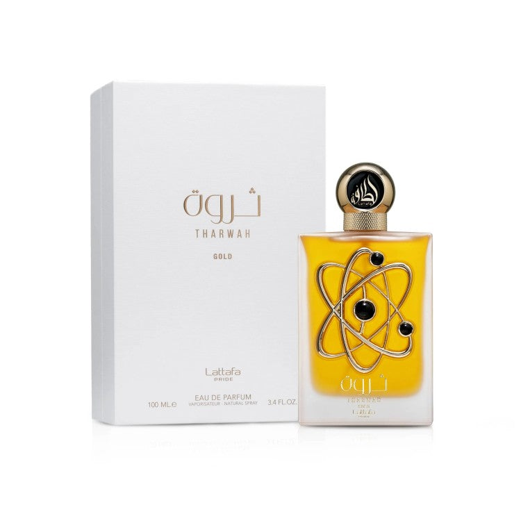 Lattafa Tharwah Gold EDP 100ML – Unisex Perfume