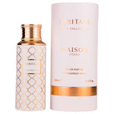 Maison Asrar Heritage Eau De Parfum 100ML luxury woody aromatic perfume bottle in Doha Qatar at Fantasy Centre