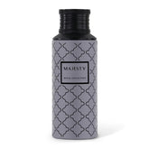 Maison Asrar Majesty Eau De Parfum 100ML luxury oriental fragrance with woody amber and musk notes available online in Doha Qatar at Fantasy Centre