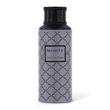 Maison Asrar Majesty Eau De Parfum 100ML luxury oriental fragrance with woody amber and musk notes available online in Doha Qatar at Fantasy Centre