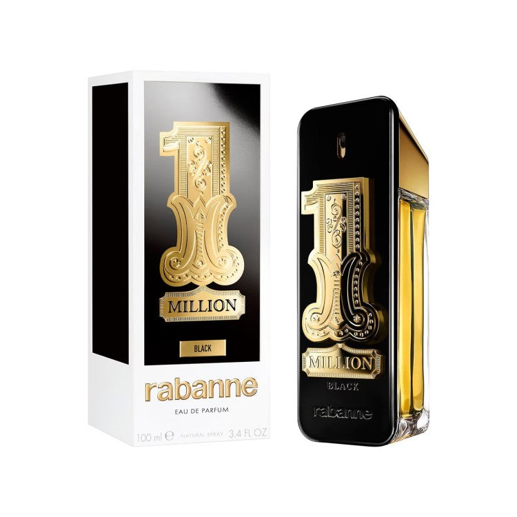 Rabanne 1 Million Black Eau de Parfum 100ML men's perfume at Fantasy Centre Qatar