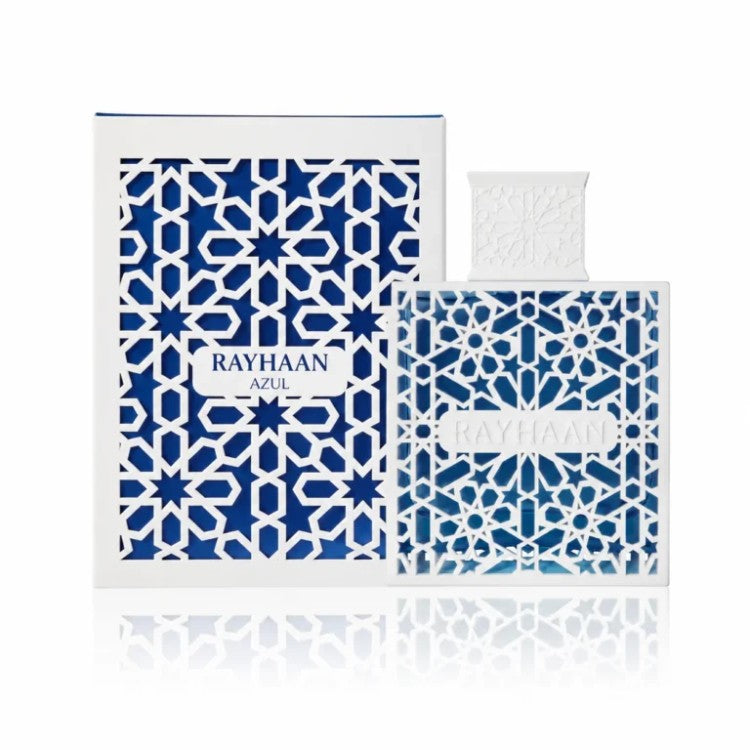 Rayhaan Azul Eau De Parfum 100ML original fresh citrus woody perfume best price in Doha Qatar Fantasy Centre