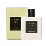 Rayhaan Nava Sol Eau De Parfum 100ML fruity floral woody musk fragrance with violet sandalwood and cedar in Doha Qatar