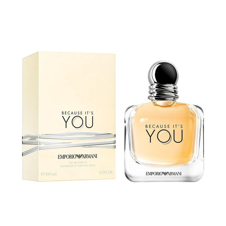 Emporio Armani Because It's You Edp 100ML For Women - Fantasy Centre Doha