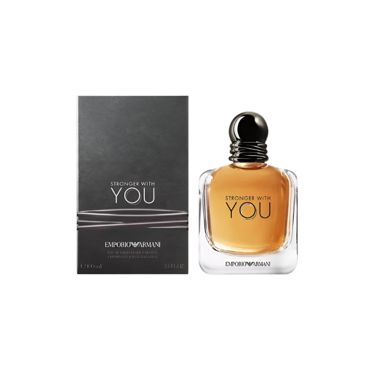 Emporio Armani Stronger With You Edt 100ML For Men - Fantasy Centre Doha