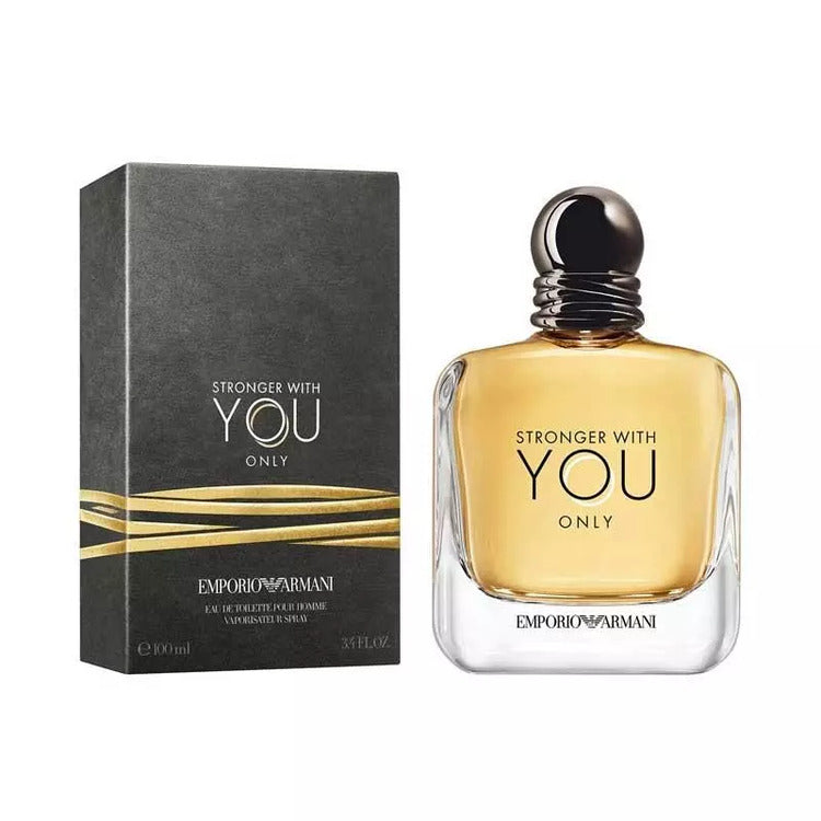 Emporio Armani Stronger With You Only Edt 100ML For Men - Fantasy Centre Doha