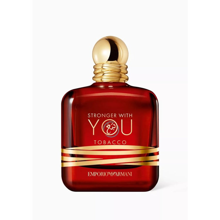 Emporio Armani Stronger With You Tobacco Edp 100ML for Men - Fantasy Centre Doha