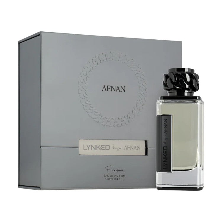 Afnan Lynked Freedom EDP 100ml original perfume buy online Qatar Fantasy Centre Doha