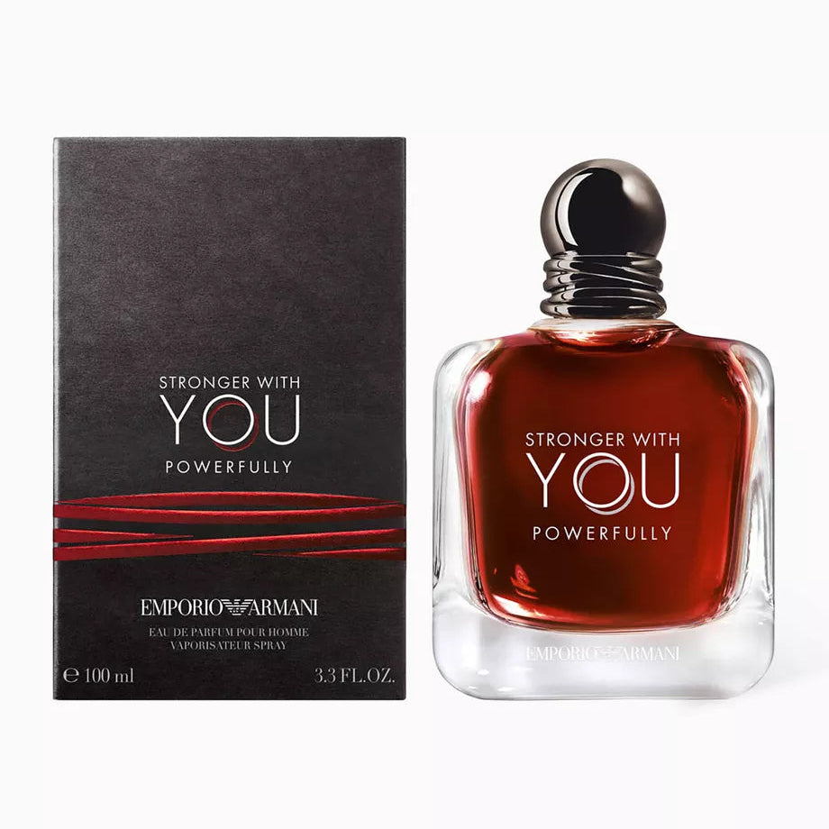 Emporio Armani Stronger With You Powerfully EDP 100ML intense sweet spicy perfume
