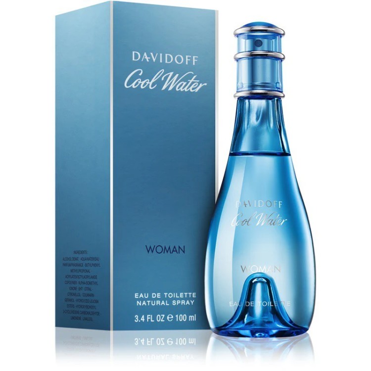 عطر دافيدوف كول ووتر أو دو تواليت للنساء - 100 مل