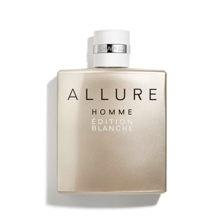 Chanel Allure Homme Edition Blanche Eau de Parfum 100ML citrus vanilla perfume bottle