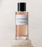 Christian Dior Cuir Saddle EDP luxury leather perfume bottle Doha Qatar Fantasy Centre