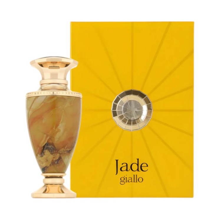 French Avenue Jade Giallo Extrait de Parfum 100ML fruity gourmand perfume bottle Doha Qatar Fantasy Centre