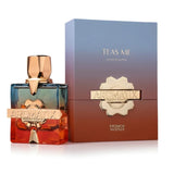 French Avenue Teas Me Extrait de Parfum 100ml bottle – sweet comforting fragrance – available at Fantasy Centre, Doha Qatar.