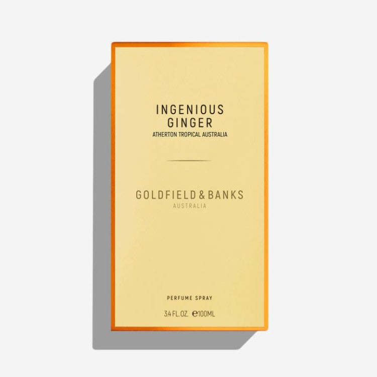 Goldfield & Banks Ingenious Ginger Eau de Parfum 100ML fresh spicy perfume