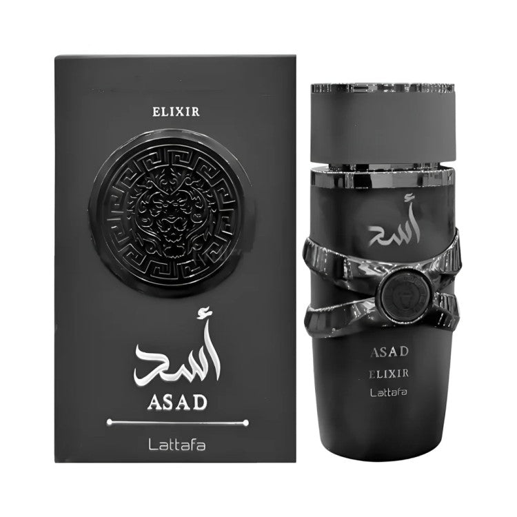 Lattafa Asad Elixir Eau de Parfum 100ML strong men’s perfume – Fantasy Centre Qatar.
