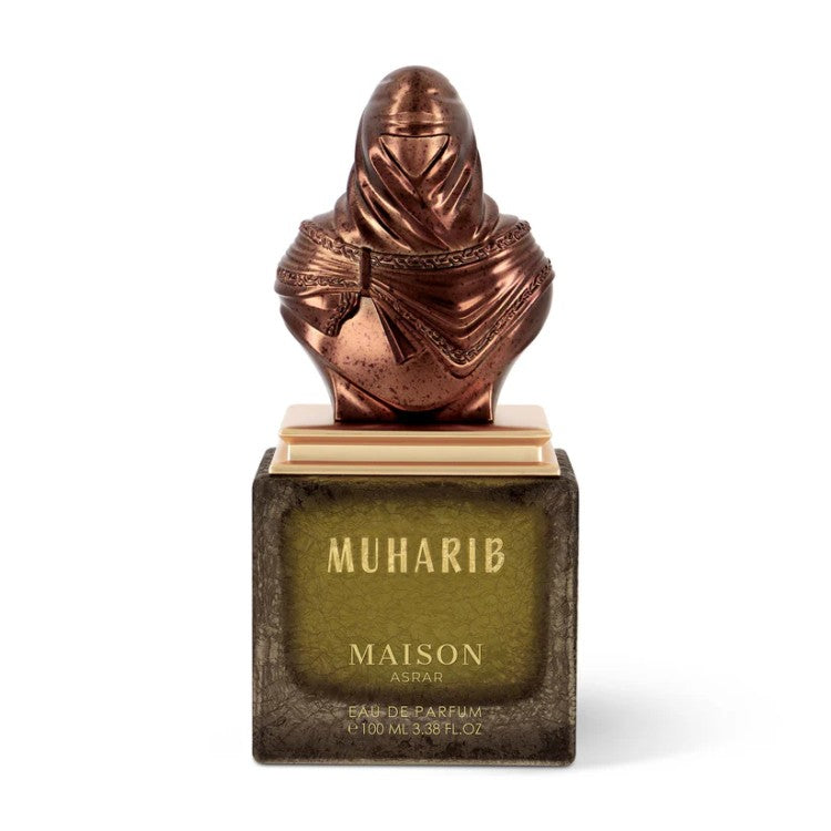 Maison Asrar Muharib Eau de Parfum 100ml strong Arabic men’s perfume – Fantasy Centre Qatar.