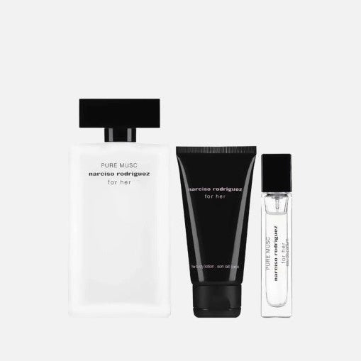 Narciso Rodriguez Pure Musc EDP Gift Set 100ml 10ml and 50ml Body Lotion