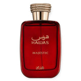 Rasasi Hawas Majestic Eau de Parfum 100ml perfume bottle