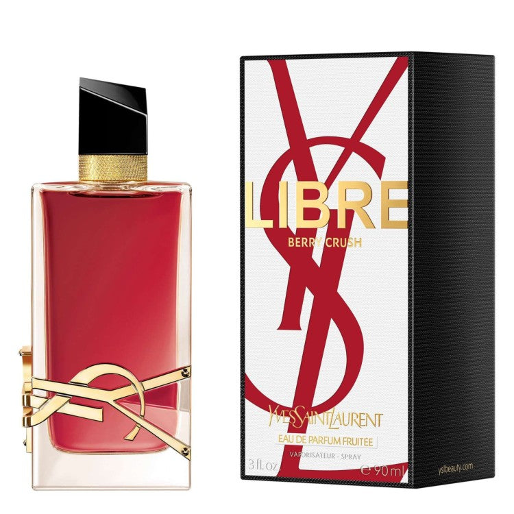Yves Saint Laurent Libre Berry Crush EDP 90ML fruity perfume bottle Doha Qatar Fantasy Centre