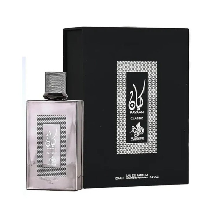 Al Wataniah Kayaan Classic Eau De Parfum 100ML powdery woody fragrance with iris, leather, sandalwood and oud in Doha Qatar