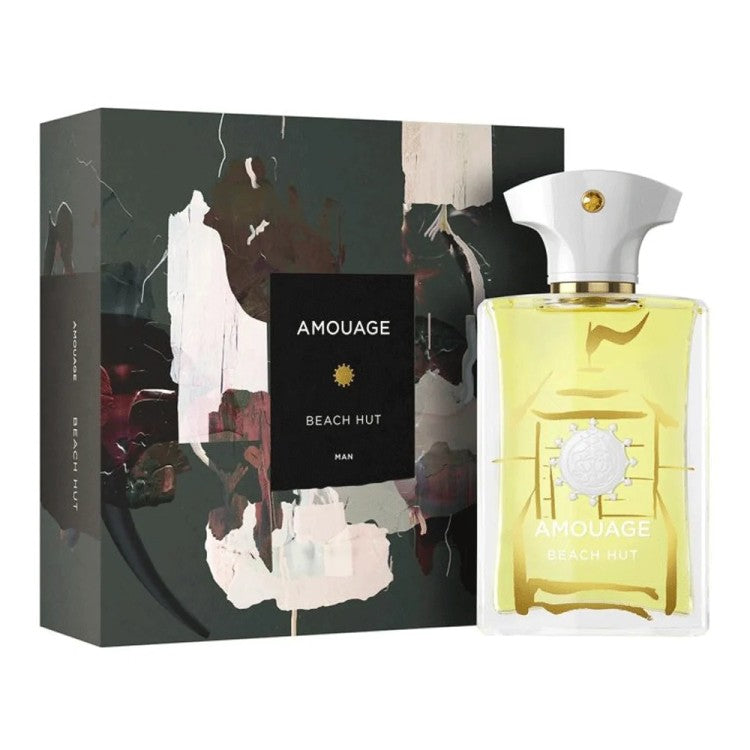 Amouage Beach Hut Man Eau De Parfum 100ML fresh green woody men's fragrance available online in Doha Qatar at Fantasy Centre