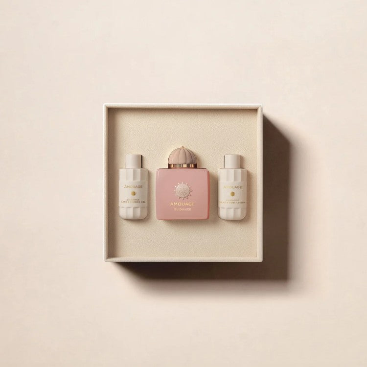 Amouage Guidance Gift Set 100ML EDP with 60ML shower gel and body lotion Qatar
