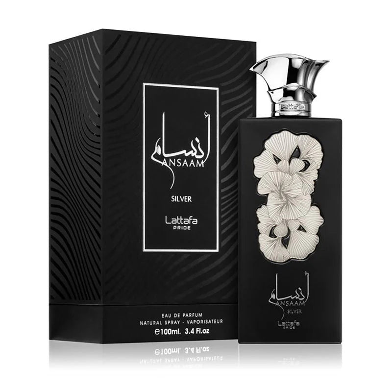 Lattafa Ansaam Silver Eau de Parfum 100ML