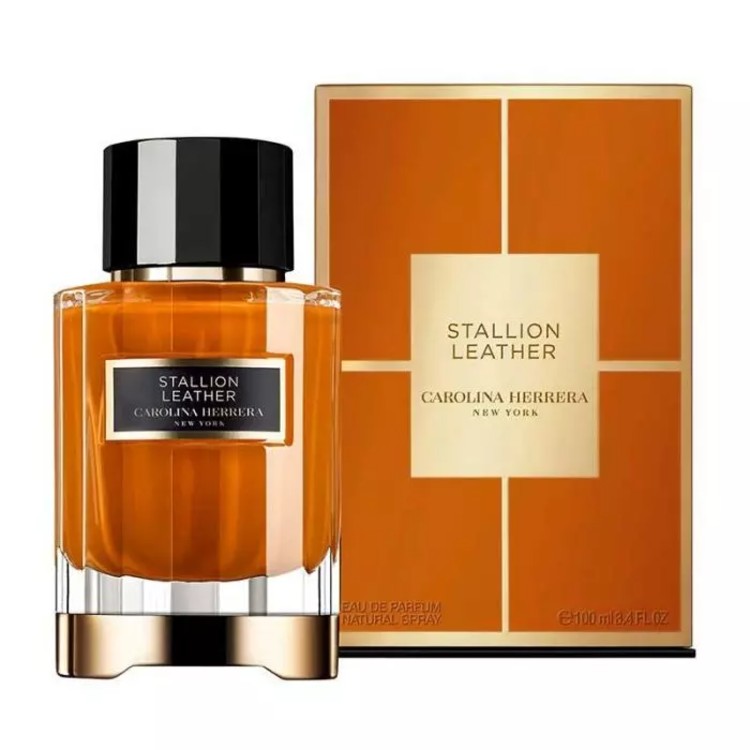 Carolina Herrera Stallion Leather EDP 100ML smoky leather perfume Qatar