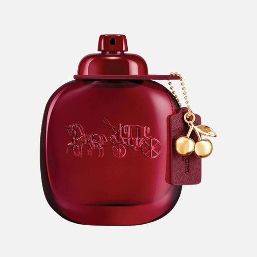 Coach Cherry Parfum 90ML fruity floral perfume bottle with cherry notes in Doha Qatar at Fantasy Centre