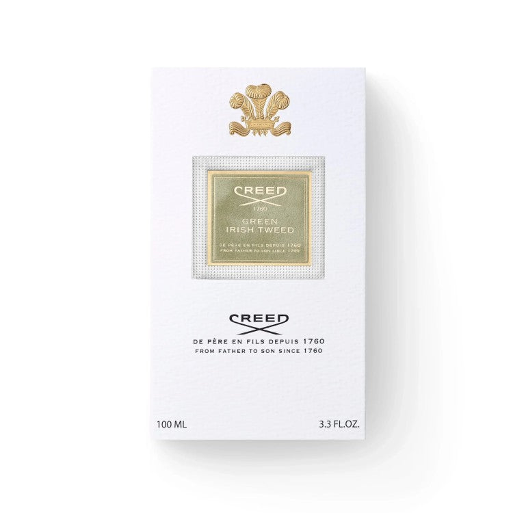 Creed Green Irish Tweed Eau De Parfum 100ML luxury fresh green fragrance with lemon and sandalwood available in Doha Qatar at Fantasy Centre