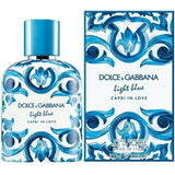 Dolce & Gabbana Light Blue Capri In Love Pour Homme EDP 100ML perfume bottle