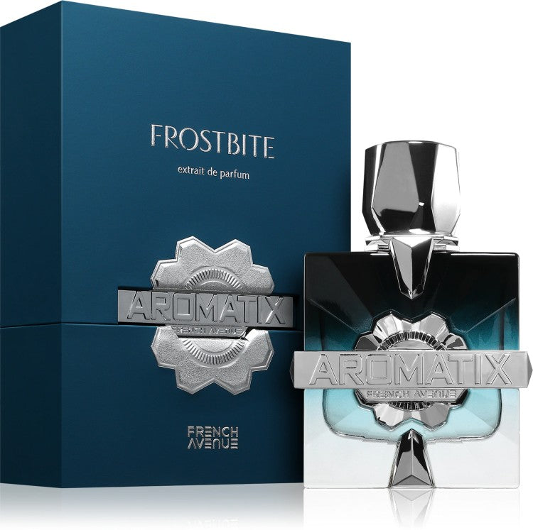 French Avenue Aromatix Frostbite Eau De Parfum 100ML fresh aromatic fragrance perfume bottle available in Doha Qatar at Fantasy Centre