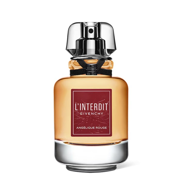 Givenchy L'Interdit Angélique Rouge Eau De Parfum 50ML luxury floral spicy perfume for women available online in Doha Qatar at Fantasy Centre