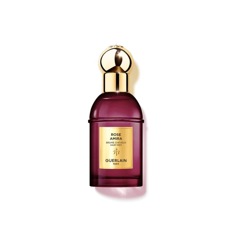 Guerlain Rose Amira Hair Mist Spray 40ML luxury floral hair fragrance with rose and musk available online in Doha Qatar at Fantasy Centre
