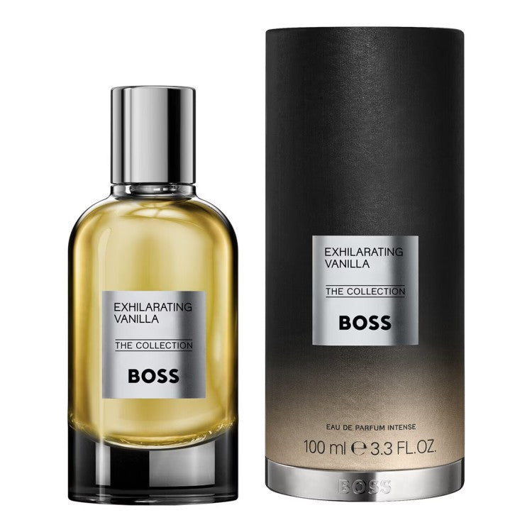 HUGO BOSS The Collection Exhilarating Vanilla Eau De Parfum 100ML luxury amber vanilla perfume available online in Doha Qatar at Fantasy Centre