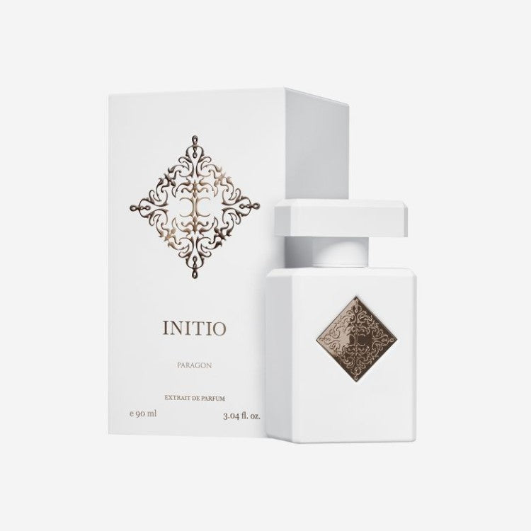 Initio Paragon Extrait De Parfum 90ML luxury woody aromatic fragrance with Palo Santo, sage, sandalwood and oud in Doha Qatar