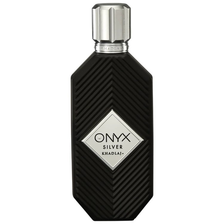 Khadlaj Onyx Silver Eau de Parfum 100ML unisex perfume at Fantasy Centre Qatar
