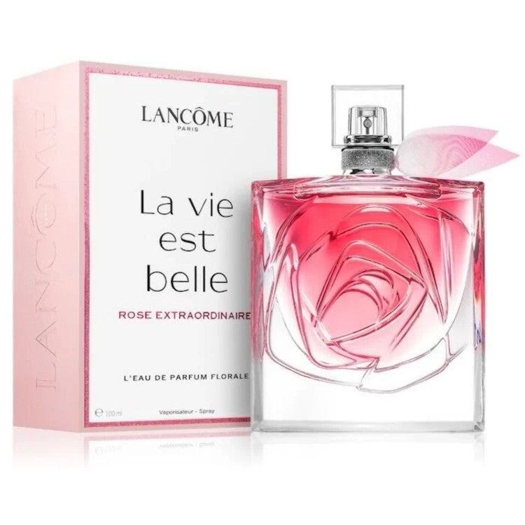 Lancome La Vie Est Belle Rose Extraordinaire LEau De Parfum Florale 100ML luxury rose floral perfume for women available online in Doha Qatar at Fantasy Centre