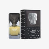 Lattafa Fahad Eau De Parfum 80ML woody aromatic men's perfume with citrus, lavender, and amber available online in Doha Qatar at Fantasy Centre