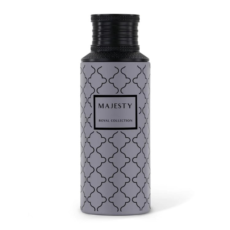 Maison Asrar Majesty Eau De Parfum 100ML luxury oriental fragrance with woody amber and musk notes available online in Doha Qatar at Fantasy Centre