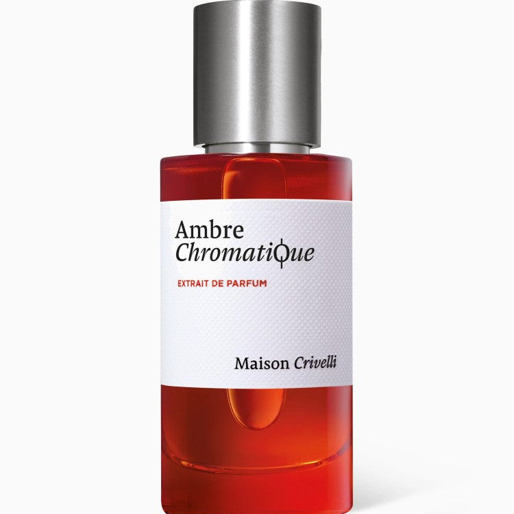 Maison Crivelli Ambre Chromatique Extrait De Parfum 50ML luxury amber woody niche perfume bottle in Doha Qatar at Fantasy Centre