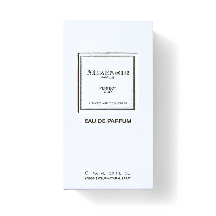 Mizensir Perfect Oud Eau De Parfum 100ML luxury oud woody perfume bottle in Doha Qatar at Fantasy Centre