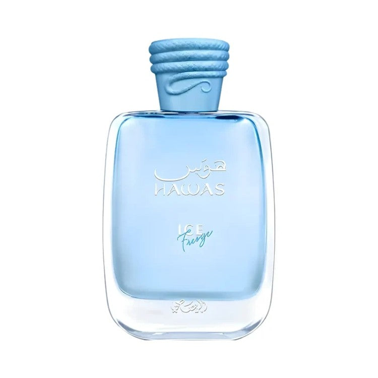 Rasasi Hawas Ice Freeze Eau de Parfum 100ML fresh citrus perfume Qatar