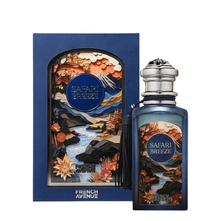 French Avenue Safari Breeze Extrait 100ml original perfume buy online Qatar Fantasy Centre Doha